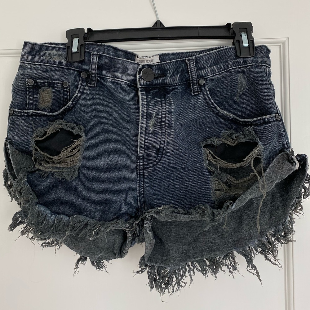 One Teaspoon dark grey Bandits